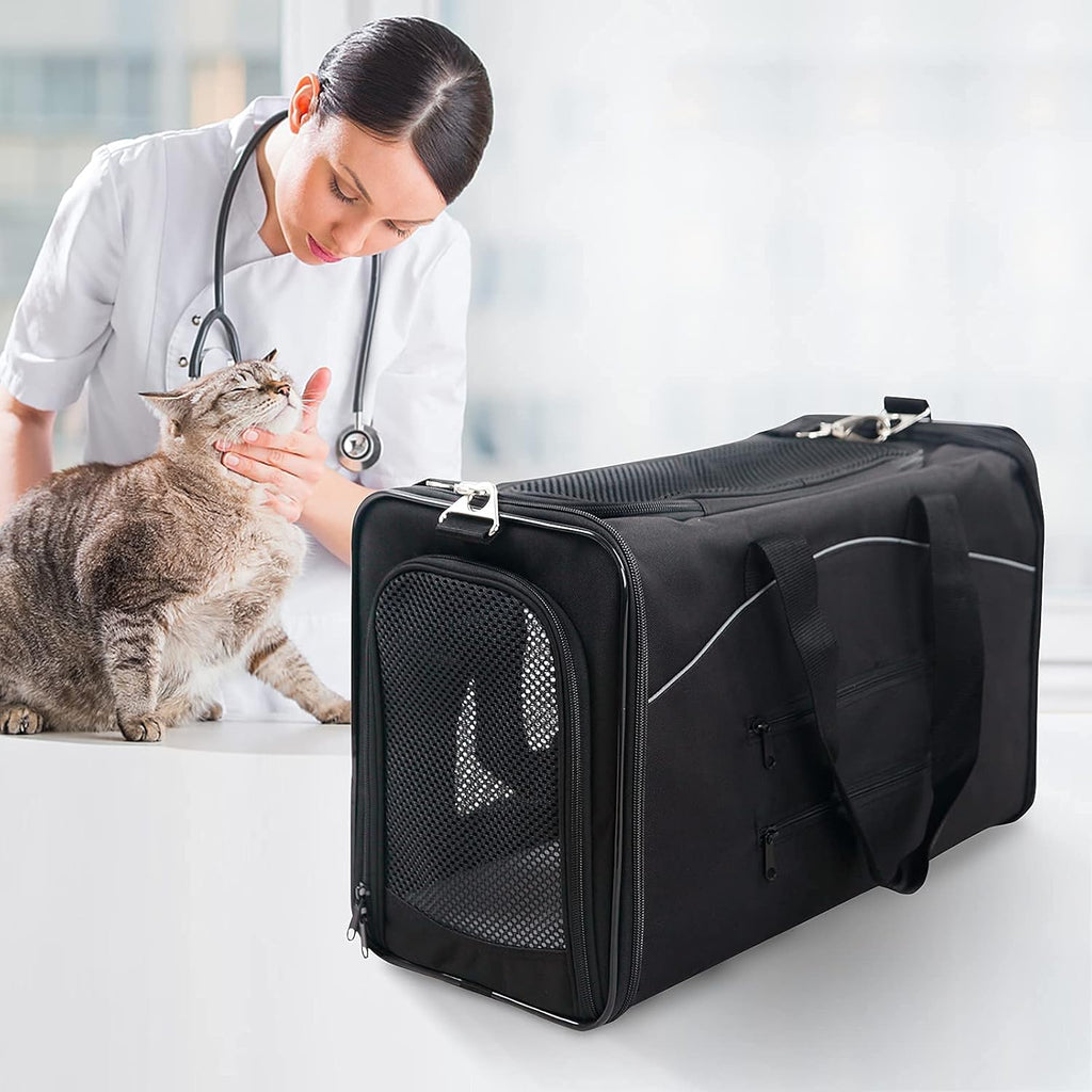 Foldable Pet Travel Carriers, Airline Approved, Washable Pack of 2 G688