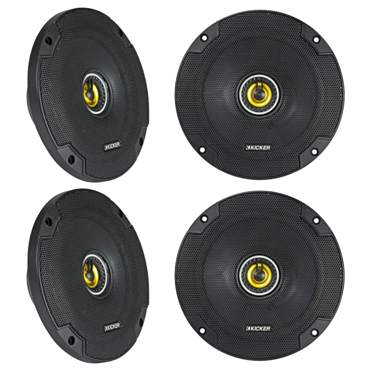 4-Ohm 225W 5.25" Car Audio Coaxial Speakers O80528