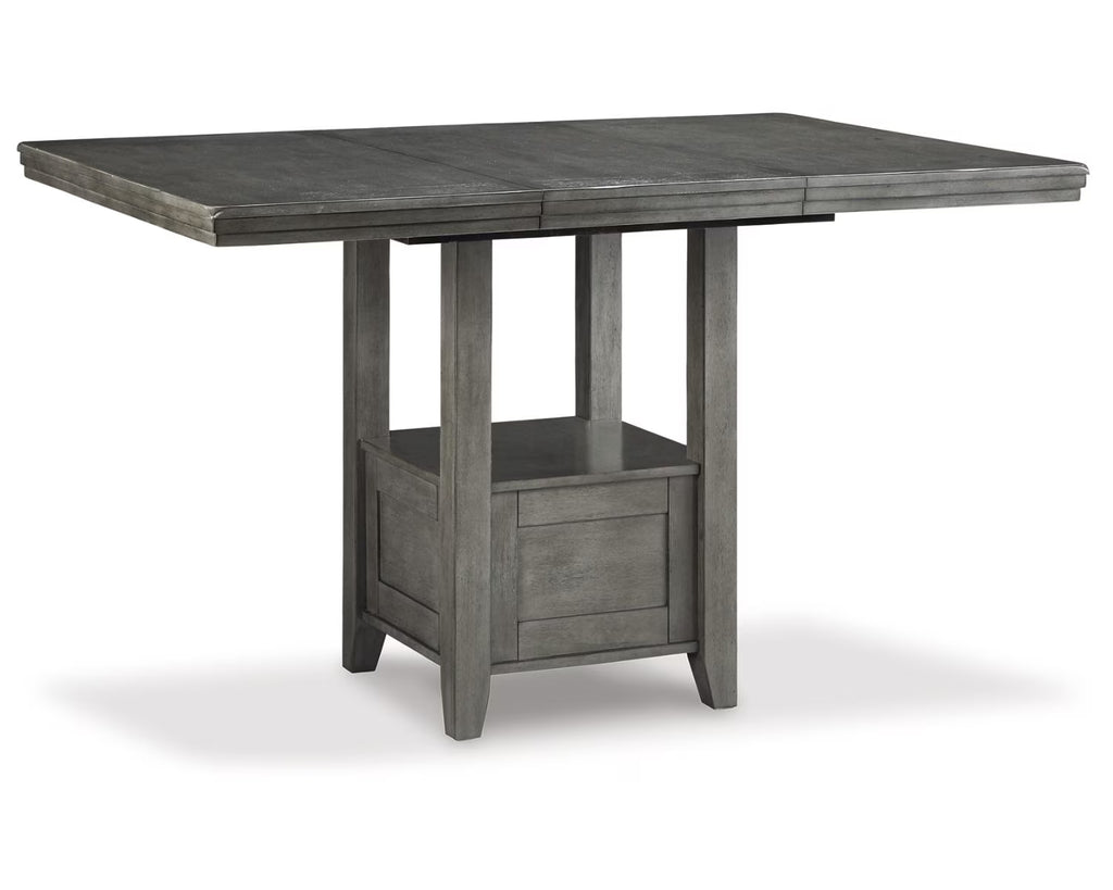 Gray Counter Height Dining Extension Table H9406