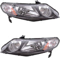 Headlight Driver and Passenger Side for Sedan V5284