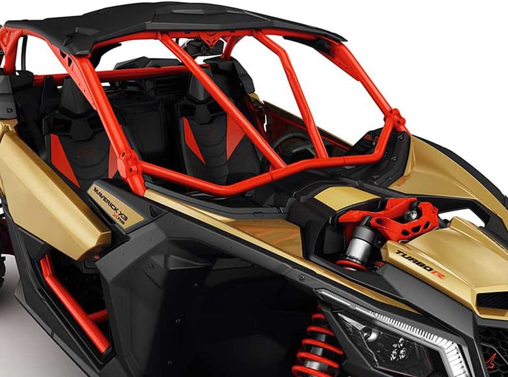 Front Intrusion Bar with Red Powder Coating M284