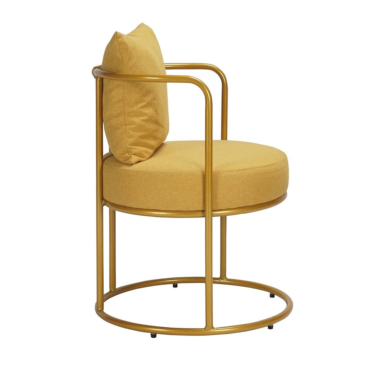 Beige Polyester Armchair H890