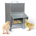 Galvanized Chicken Feeder U438