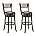 White Swivel Counter Height Barstool 24 Inch Seat Height Set of 1 B154172