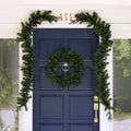 3-Piece Pre-Lit Door Kit with Wreath and Garlands O937