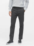 Aiden Slim Chino Pant Charcoal Gray 31W 32L Y4200