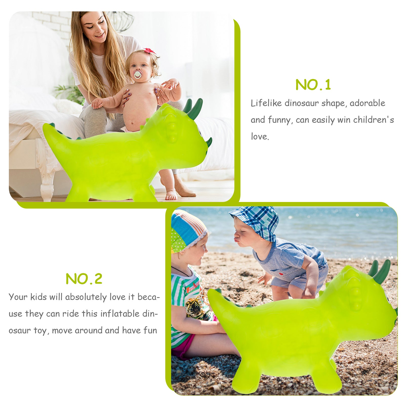 Inflatable Dinosaur Ride Toy B12772