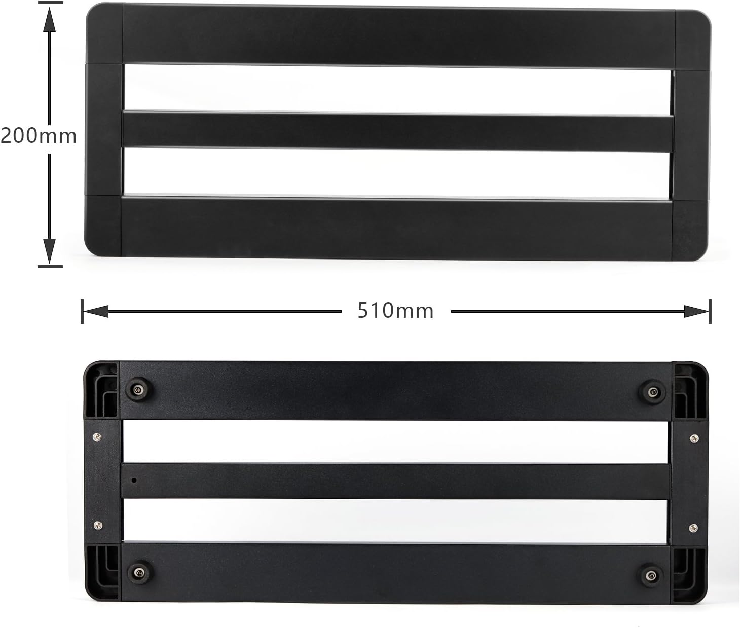 Aluminium Pedalboard Case 20'' x 11.4'' x 4'' with Bag U811413