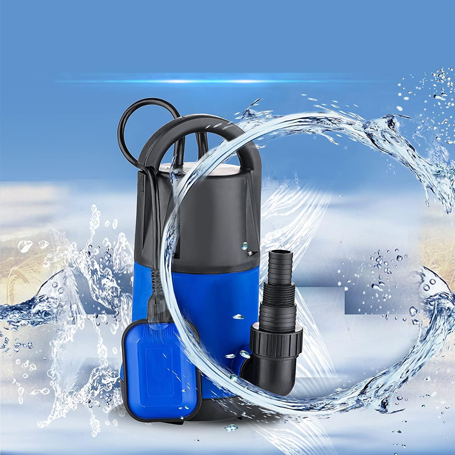 1/2 HP Submersible Water Pump with Float Switch C20843