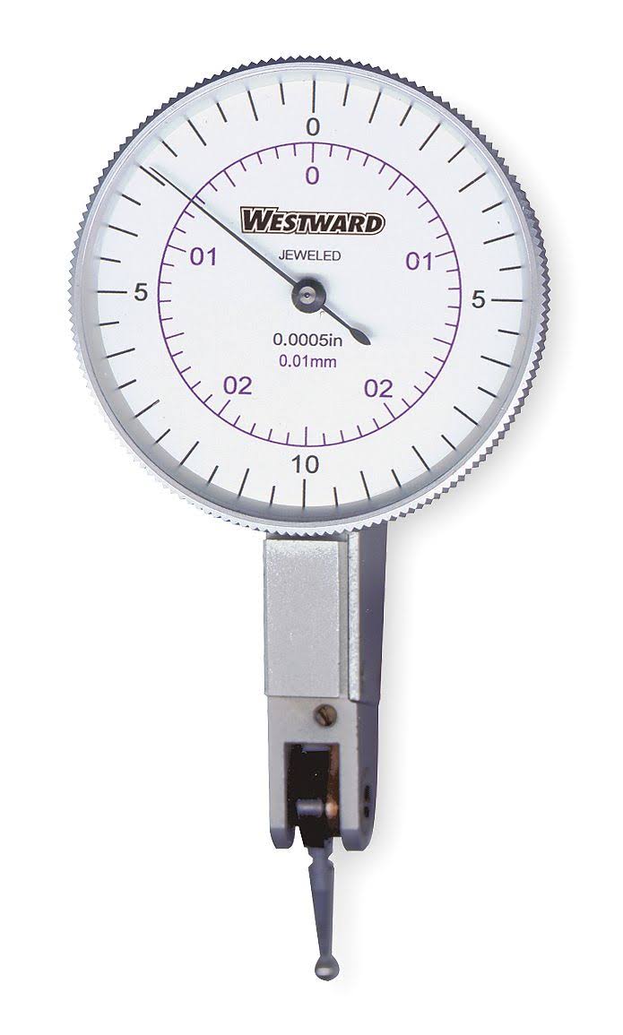 Test Indicator, 1 1/2 in Dia, 0.02 In C497505