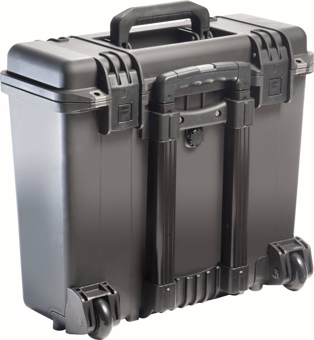 Waterproof Top Loader Case with Telescopic Handle, 38L Capacity B716852