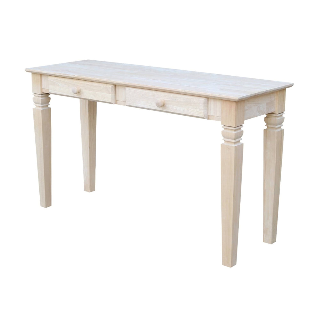 Black Console Table with 2 Drawers D9721