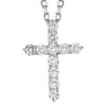 Classic Diamond Cross Pendant Q858850
