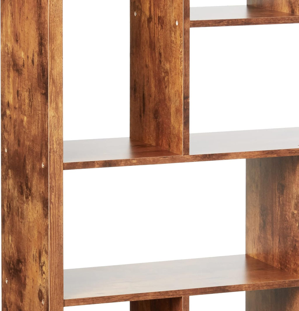 Antique Nutmeg Open Bookcase X77414