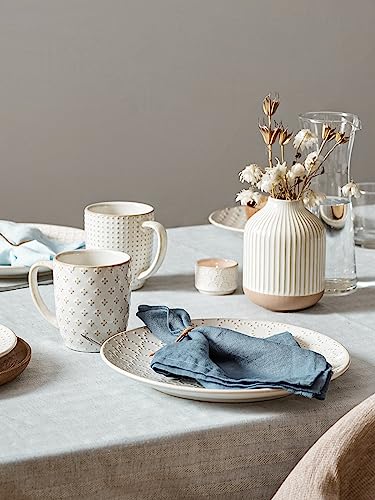 12 PCS Ceramic Dinnerware Set Arctic White D15861