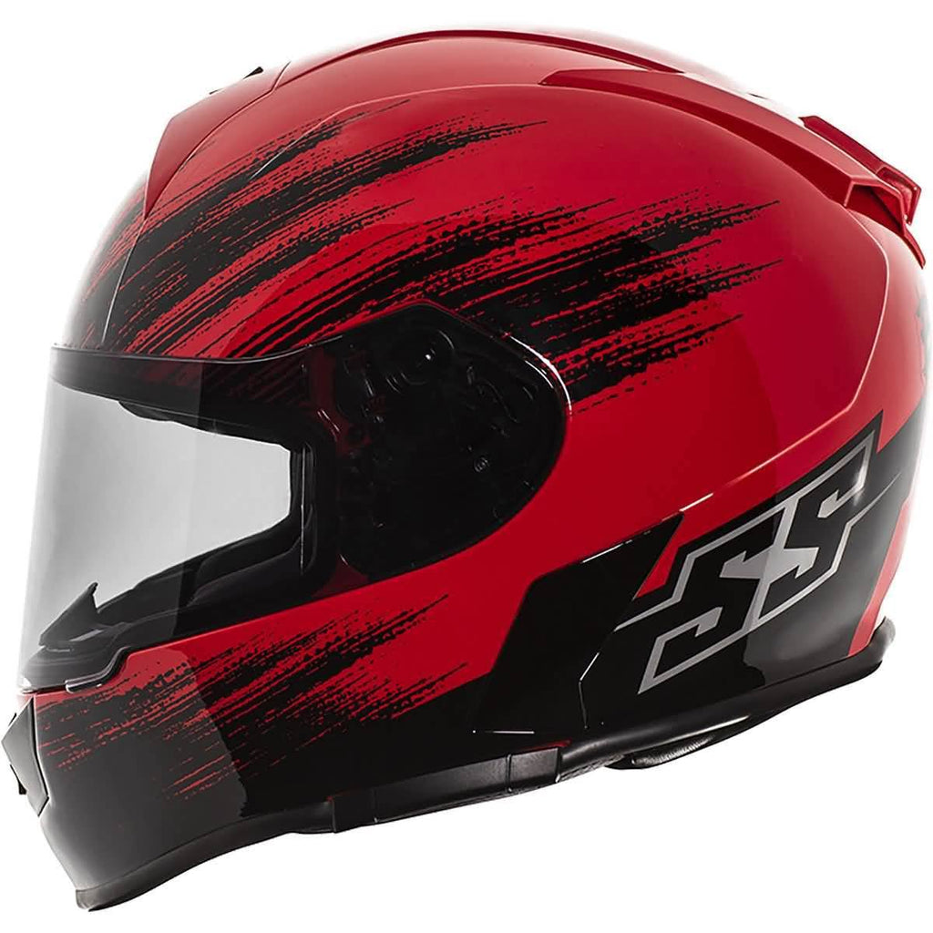 Hi-Vis Yellow Motorcycle Helmet D711260
