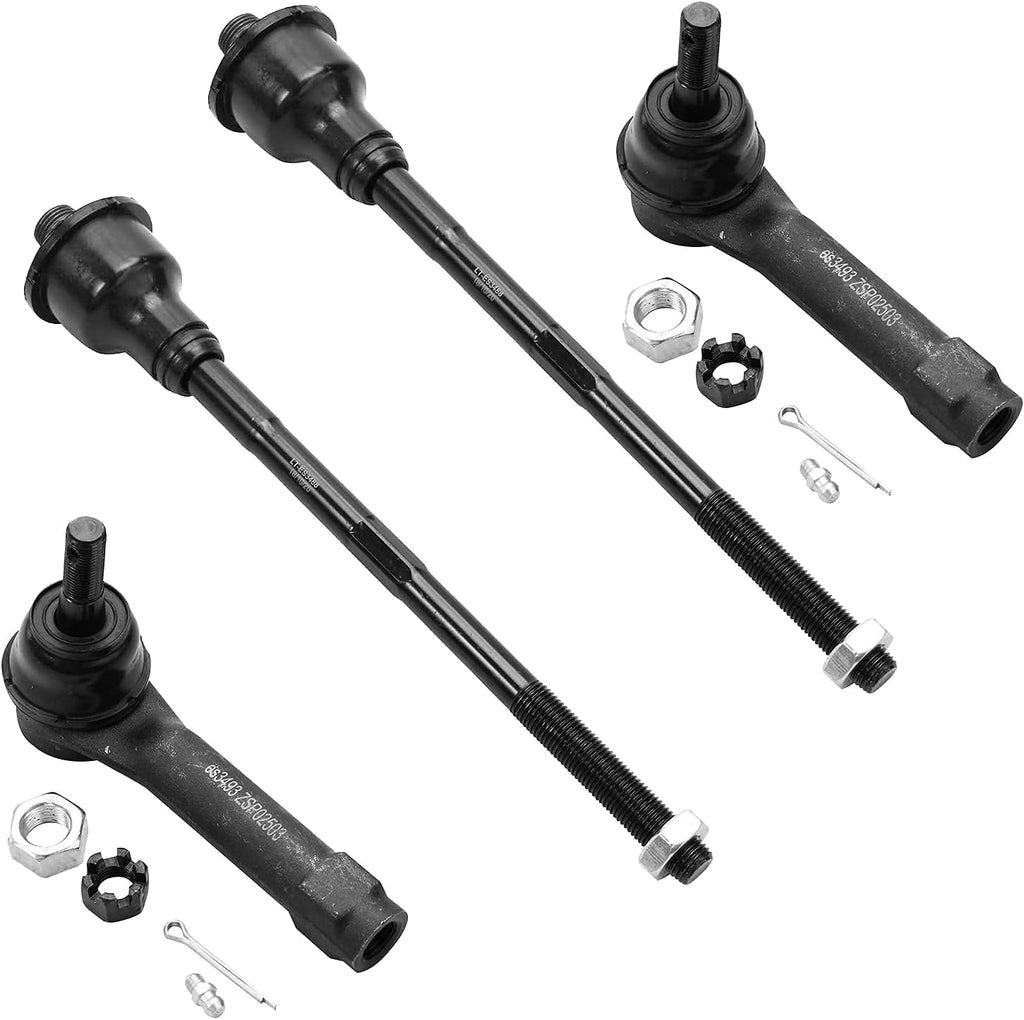 Front Control Arms with Ball Joints Sway Bars Tie Rods 10pc Set B618258