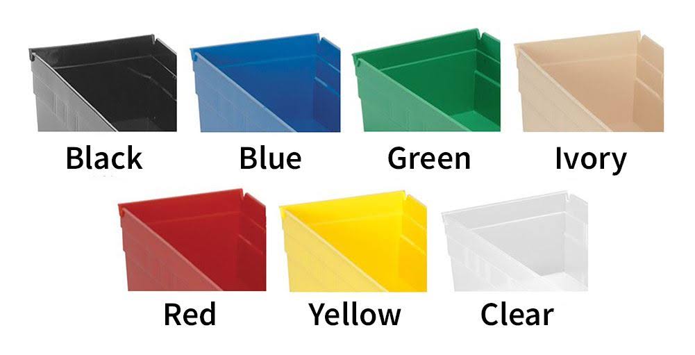 Red 21 Bins Wire Bin Shelving S36076