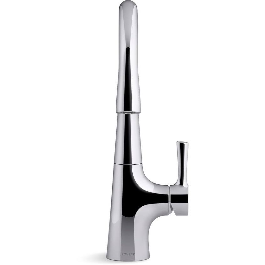 Polished Chrome Single Handle Lever Bar Faucet E5174