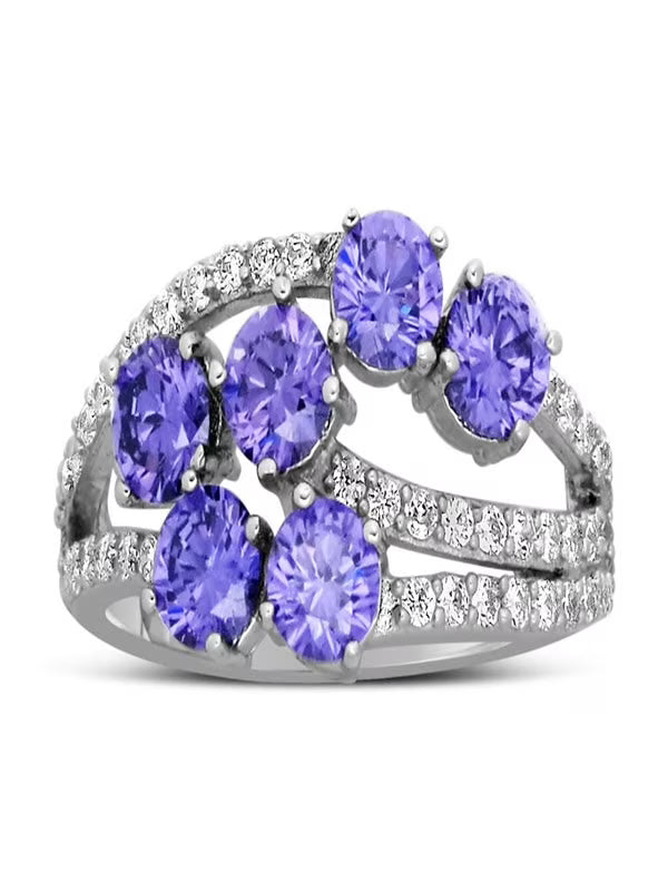 2 Carat Amethyst and Diamond Ring Z276084