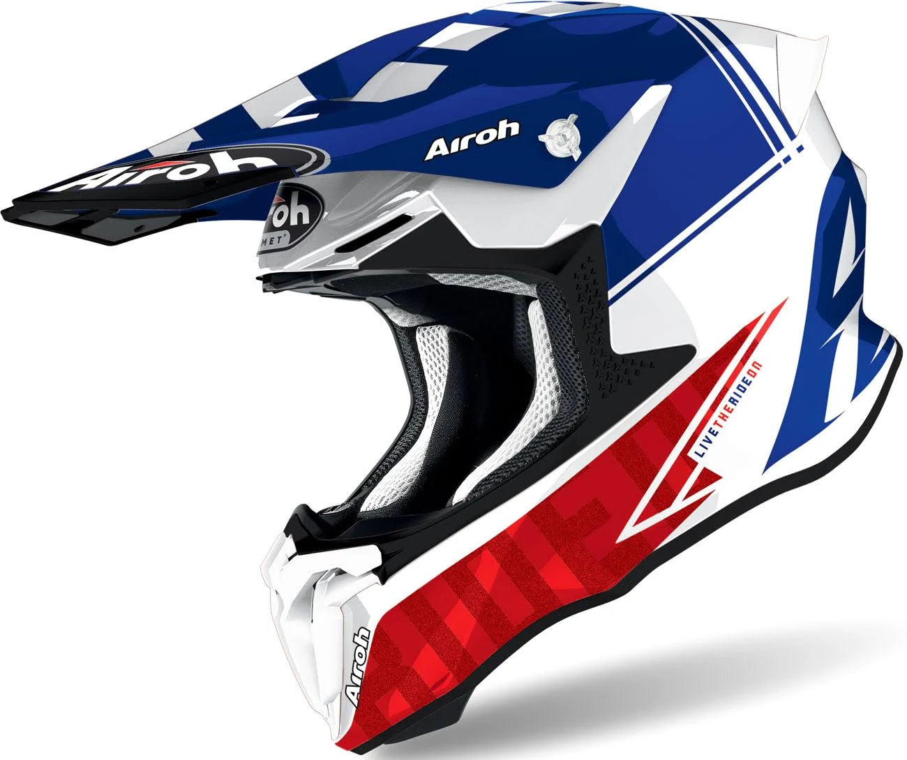 Blue Tech Motorcycle Helmet Q8536