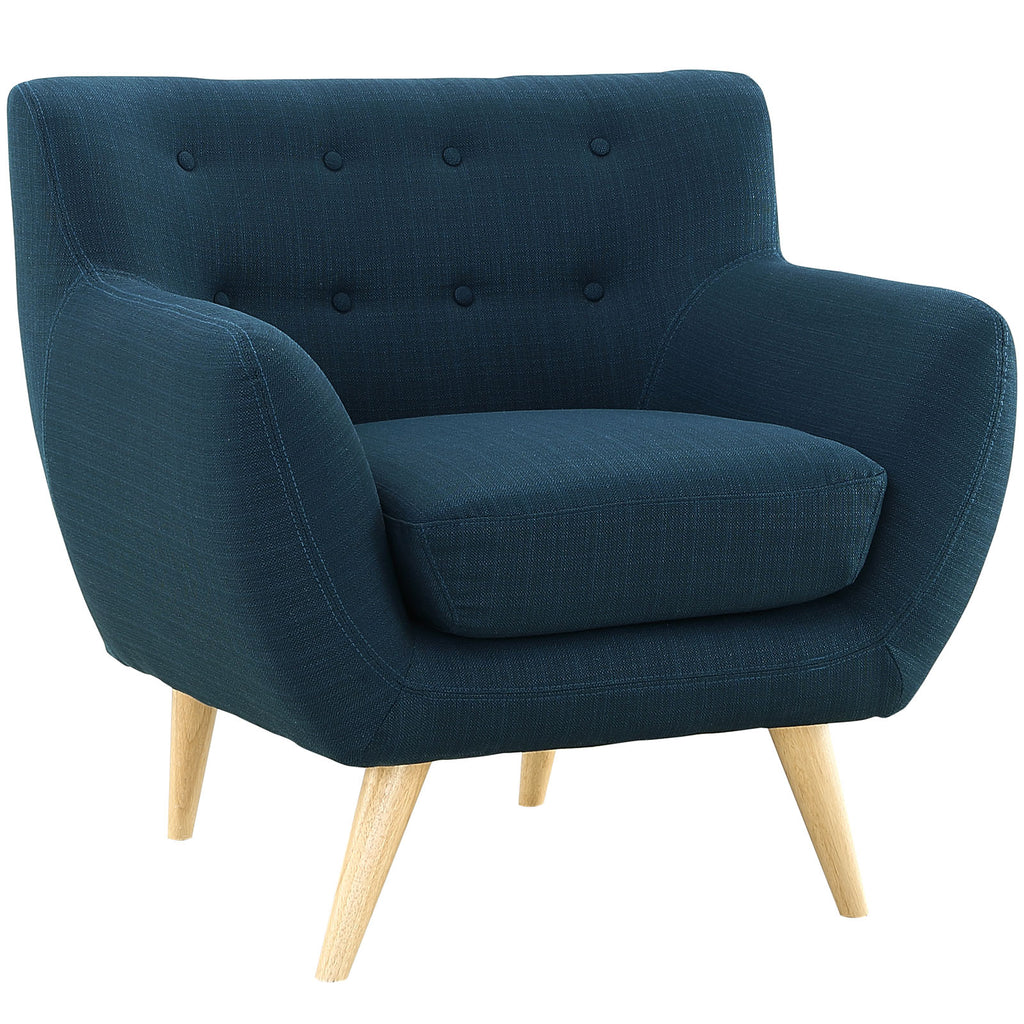 Navy Fabric Two PCS Living Room Set D966279