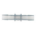 Polypropylene Straight Hose Barb Union, 5/16 ID, 100/pk S7496