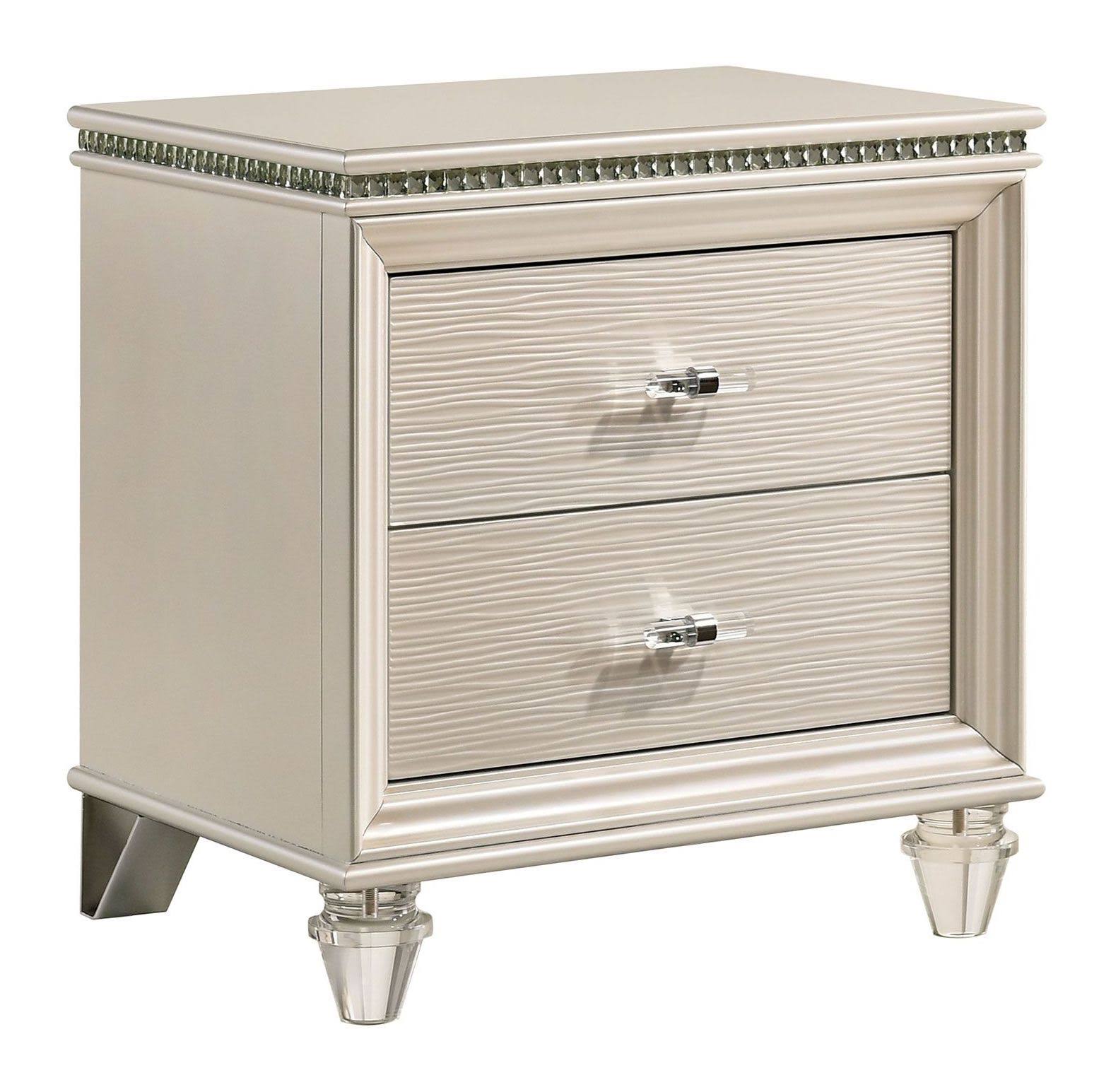 White Night Stand T3044