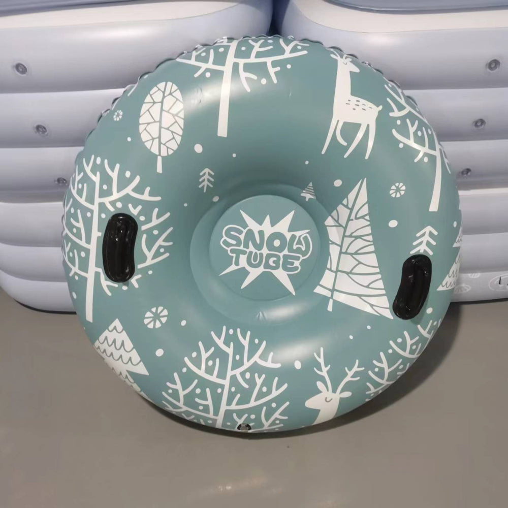 Inflatable Ski Rings with Handle Sled Board V519504