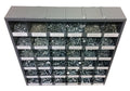 2540 Piece Metric Hex Head Cap Screw, Nut, and Washer Assortment with 40 Hole Bin A681210