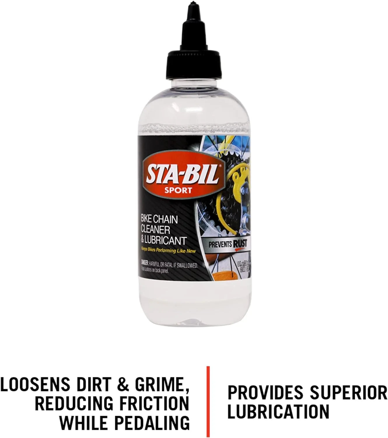 Bike Chain Cleaner & Lubricant, 8oz U43805