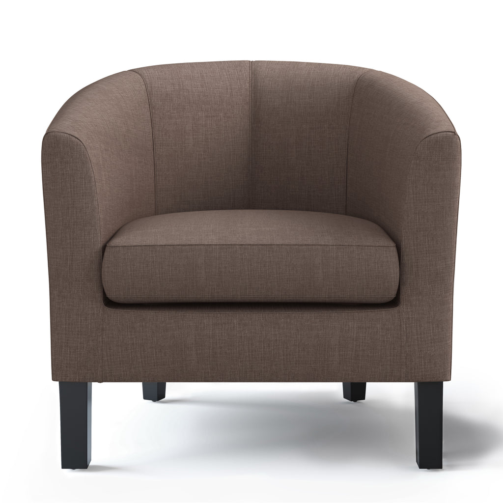 Tub Chair in Light Mocha E987
