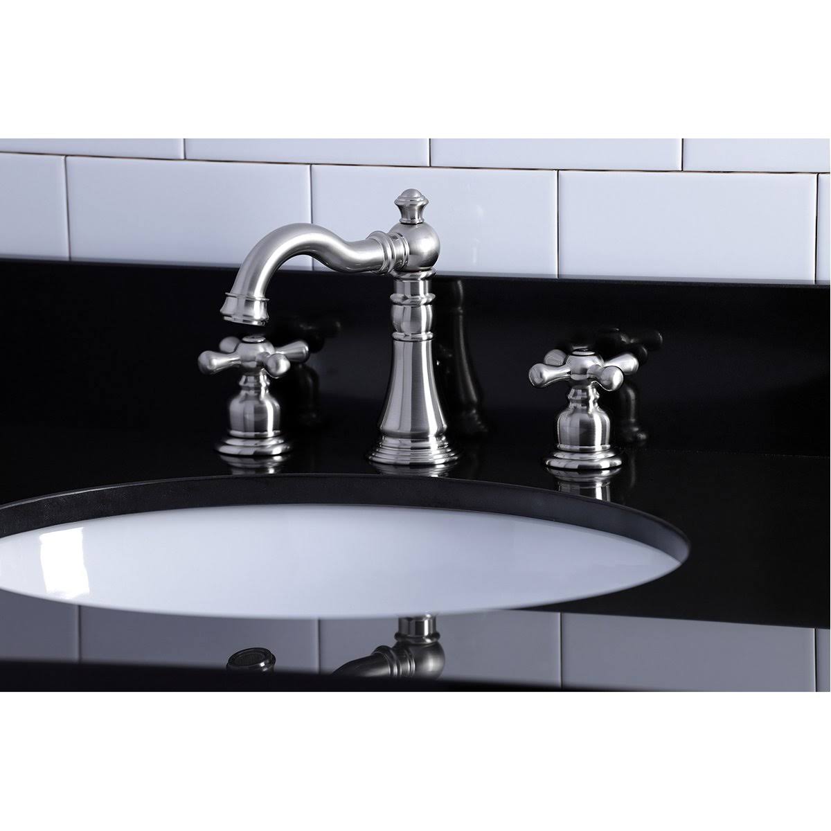Oil Rubbed Bronze Widespread Bathroom Faucet Q156442