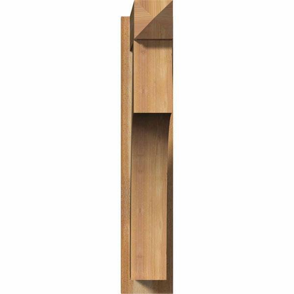 6 in. x 32 in. x 24 in. Western Red Cedar Rough Sawn Outlooker R823