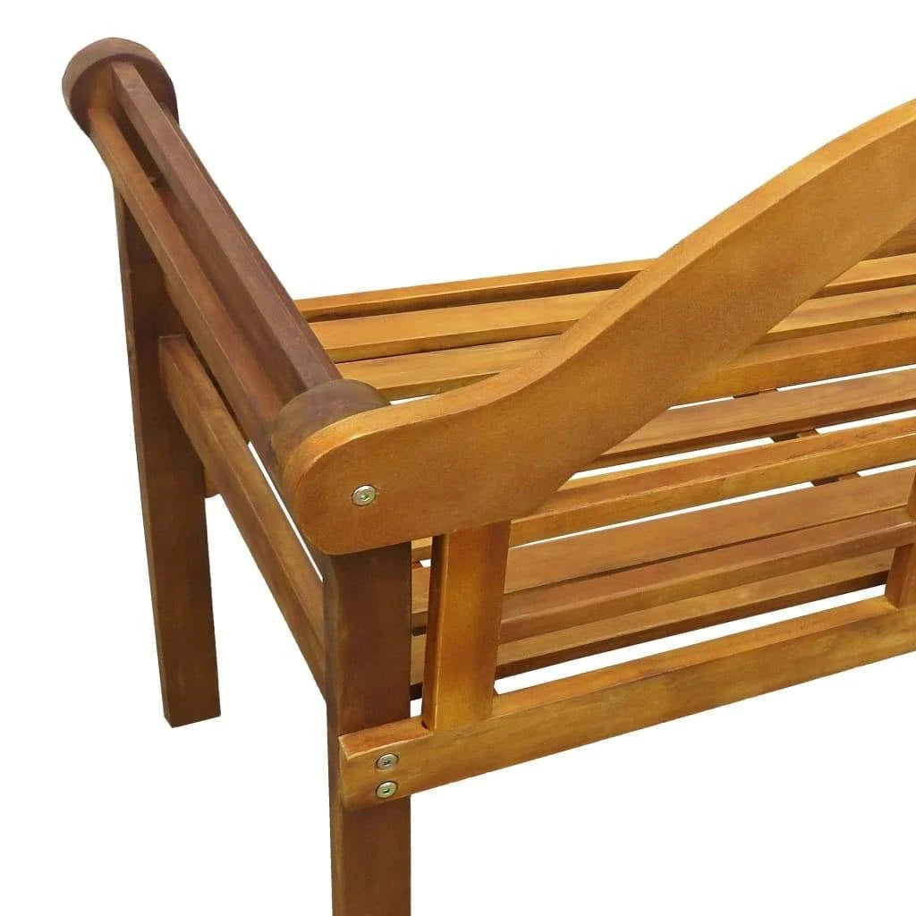 Solid Acacia Wood Garden Bench L961751