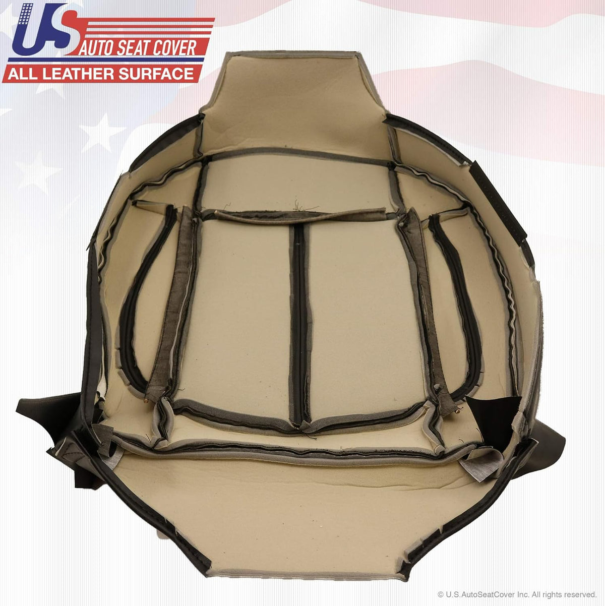 Black Leather Seat Cover for Hummer H3 V790