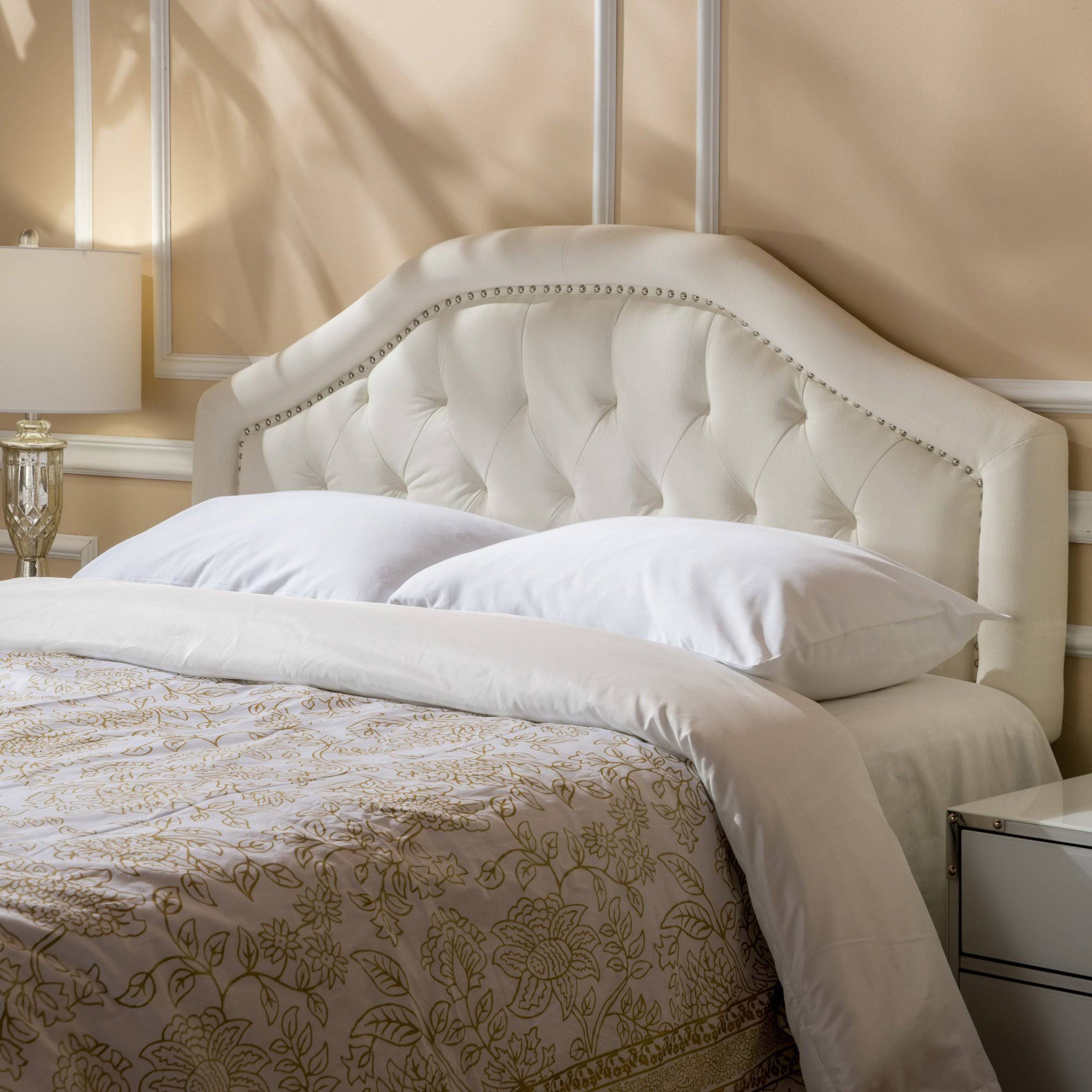 Light Purple Fabric Queen/Full Headboard L926