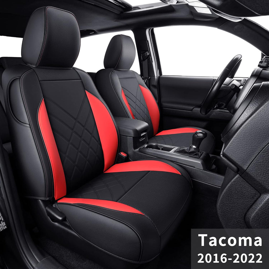 Black 2 pcs Custom Fit Seat Covers A992947