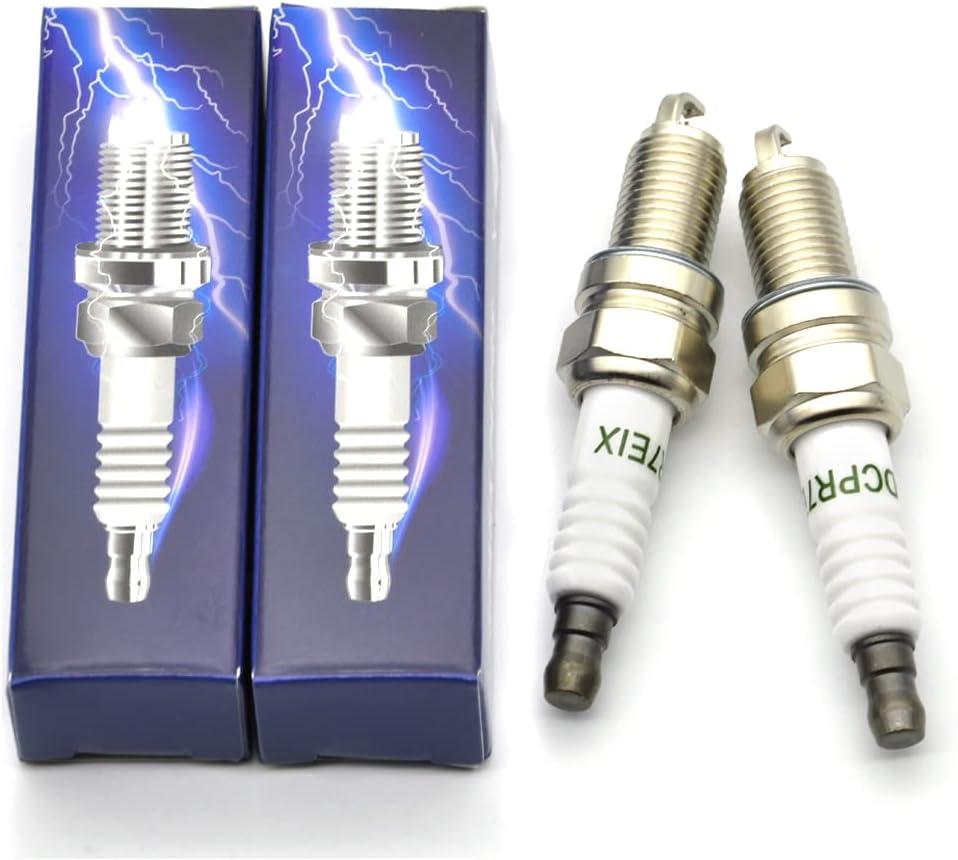 2Pcs Double Iridium Spark Plugs C4158