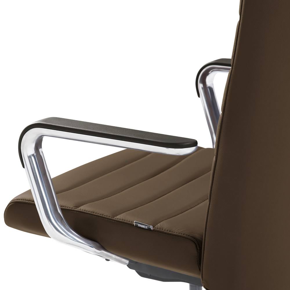 Modern Dark Brown Leather Executive Chair Z76833
