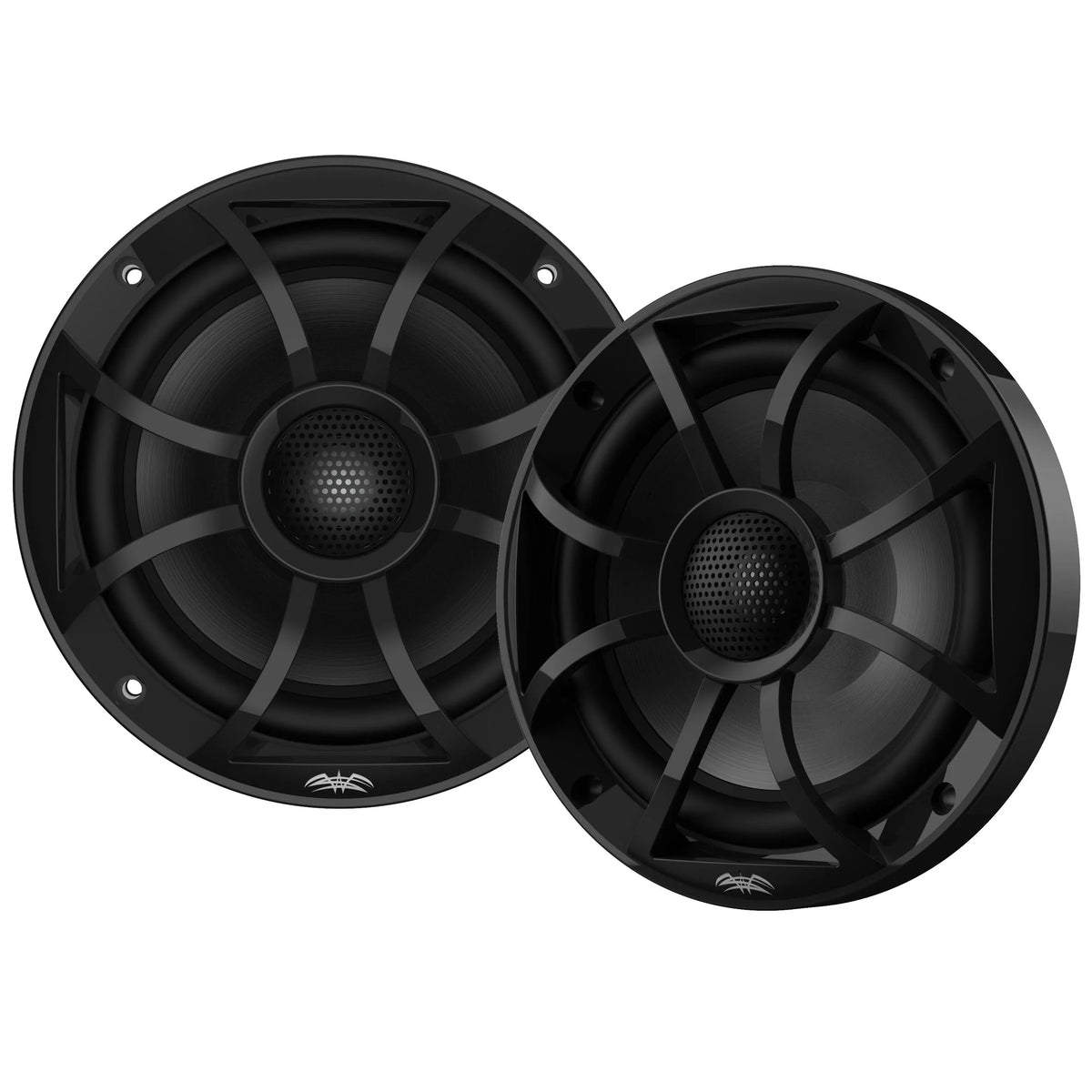 Marine Stereo With 2 Pair of 6.5" Black Marine Speakers C3957