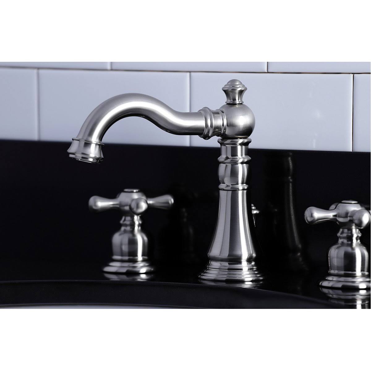 Oil Rubbed Bronze Widespread Bathroom Faucet Q156442