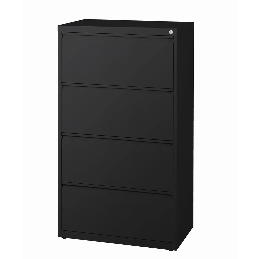 Gray 4 Drawer Lateral File Cabinet O641157