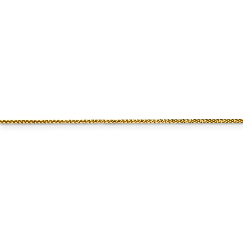14kt Yellow Gold 16 inch Diamond Cut Wheat Chain M414391