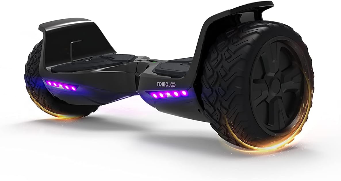 All Terrain 8.5In Self Balancing Hoverboard with Bluetooth Speakers and LED Lights K57265