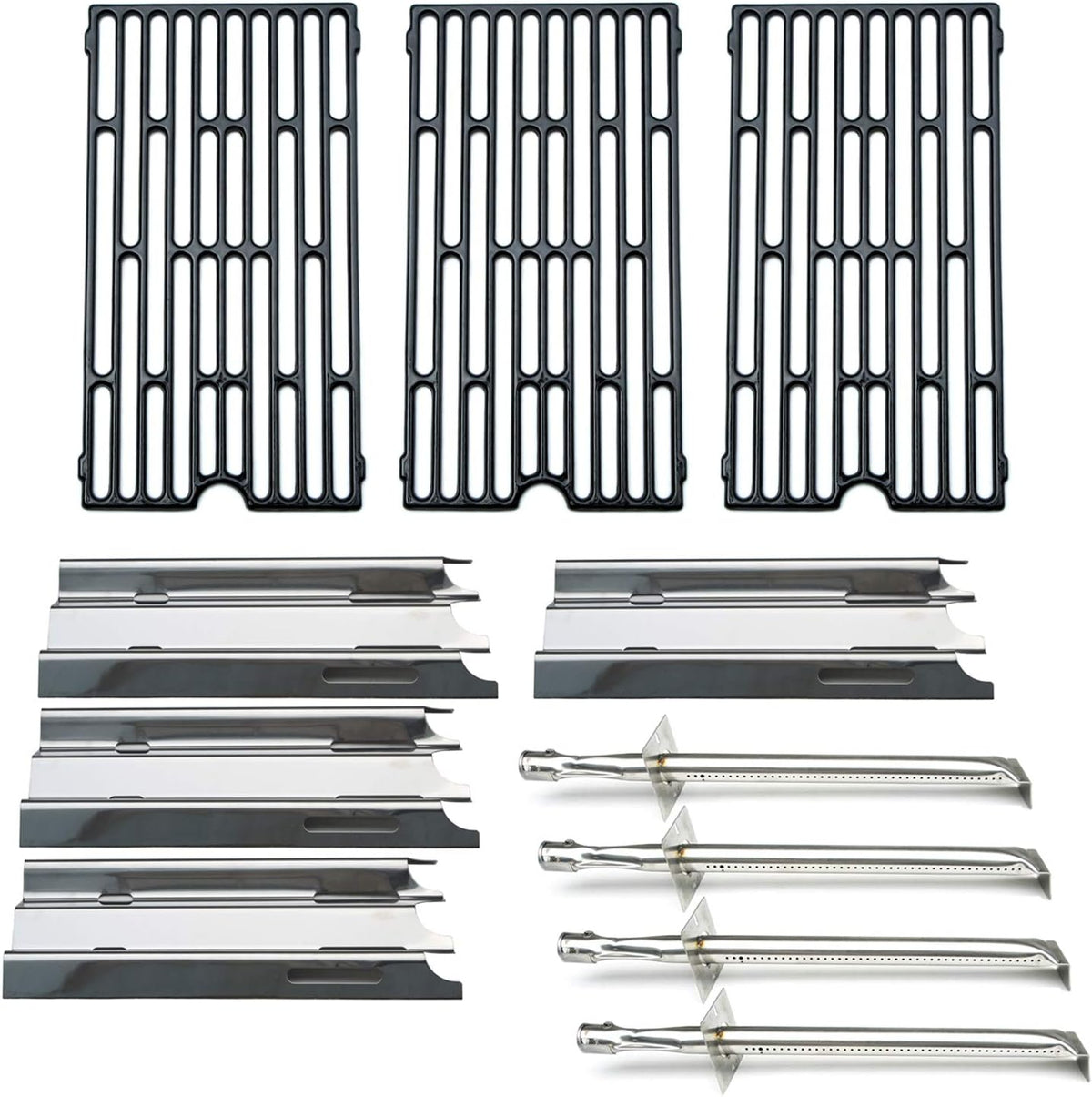 Replacement Rebuild Kit Burner, Heat Plates, Cooking Grill Grids B829