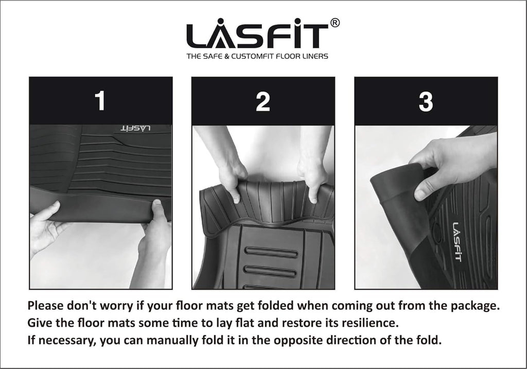 Black TPE Floor Liners for Ford Escape O808