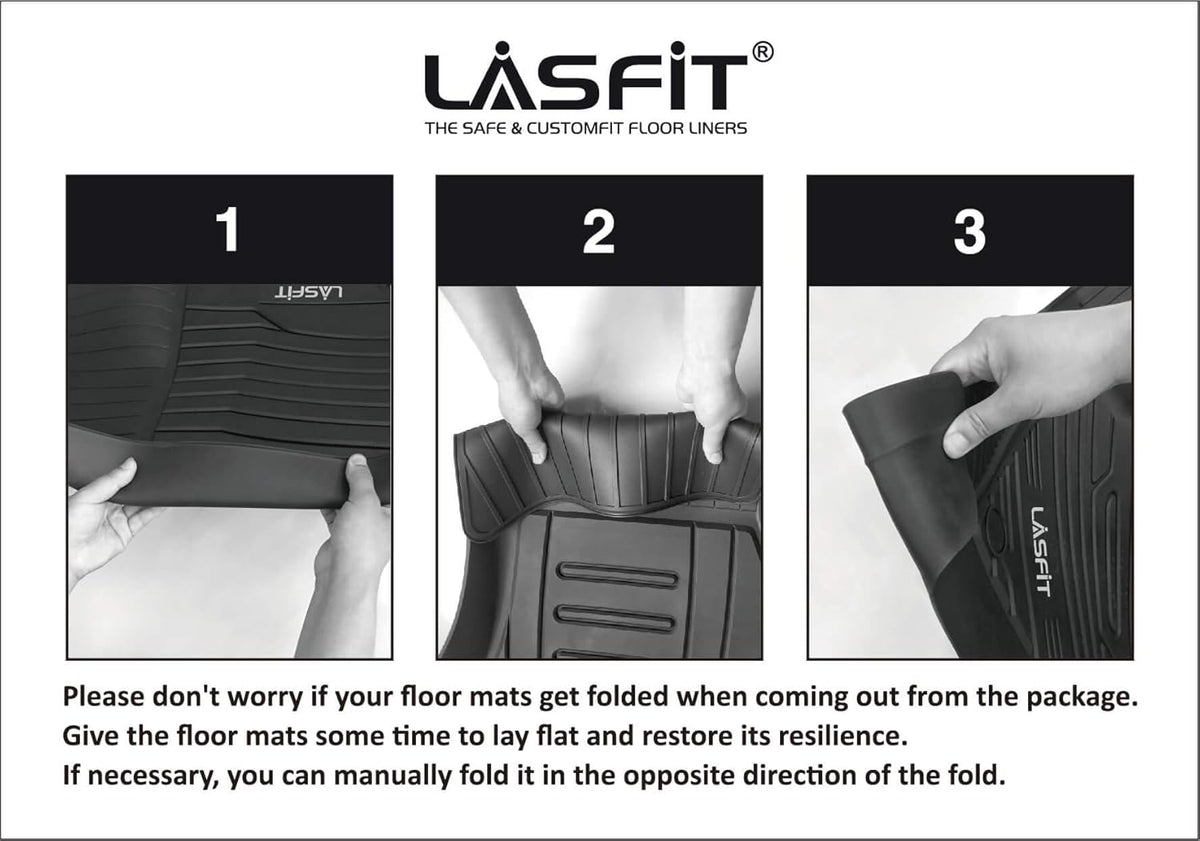 Black TPE Floor Liners for Ford Escape O808