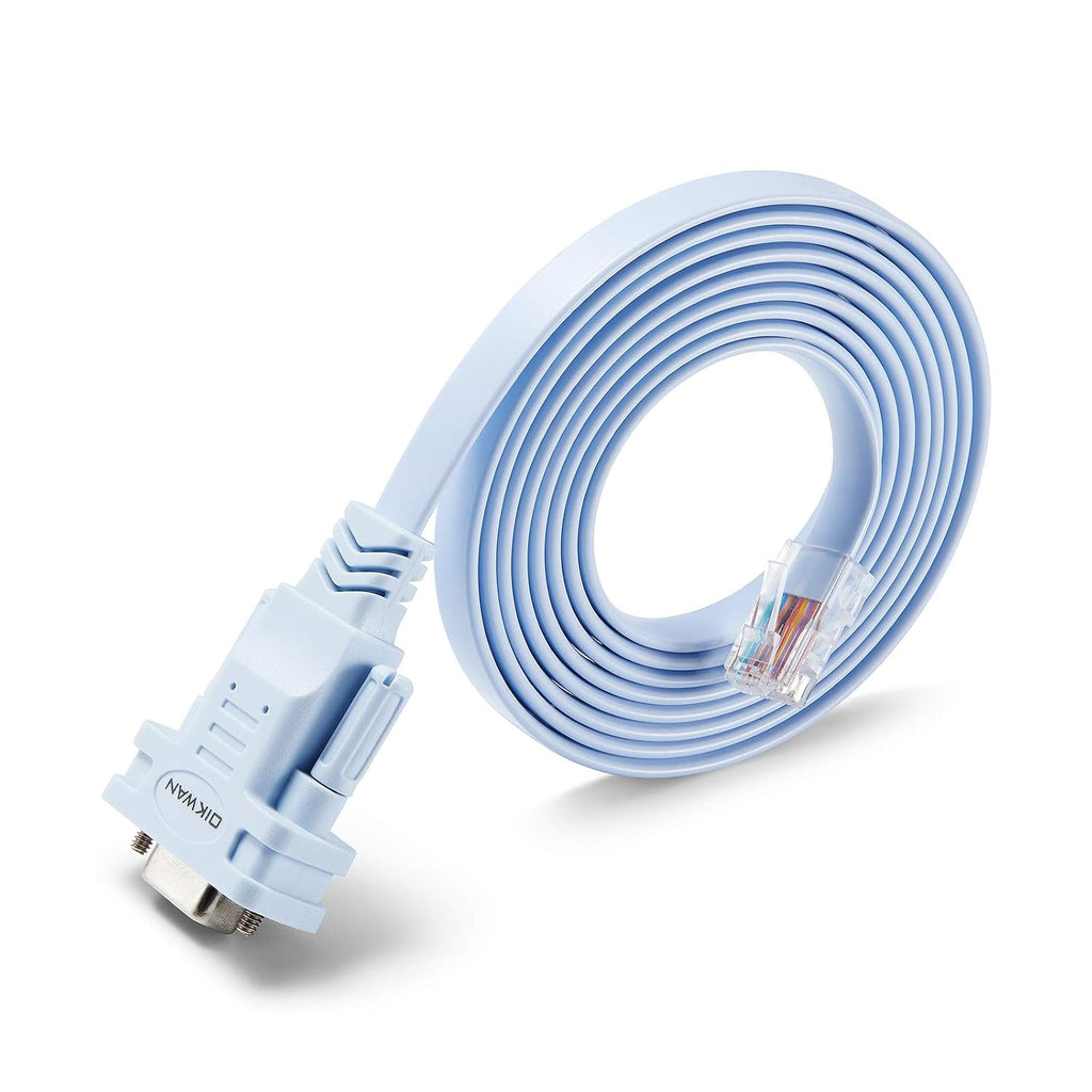 RJ-45 to DB-9 Rollover Console Cable U399732