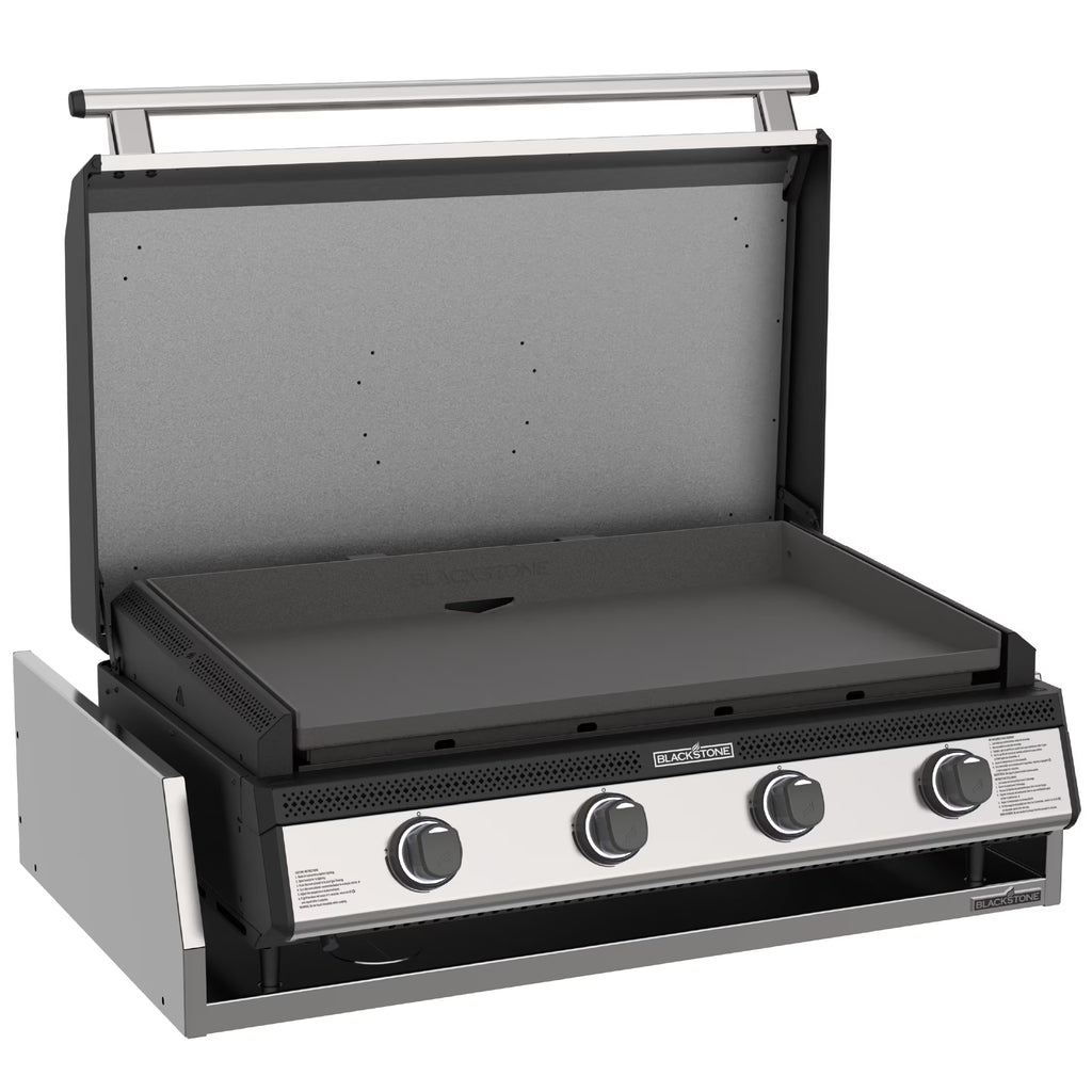 36" Built-In Griddle with Hood and Stainless Steel Insulation Jacket I946